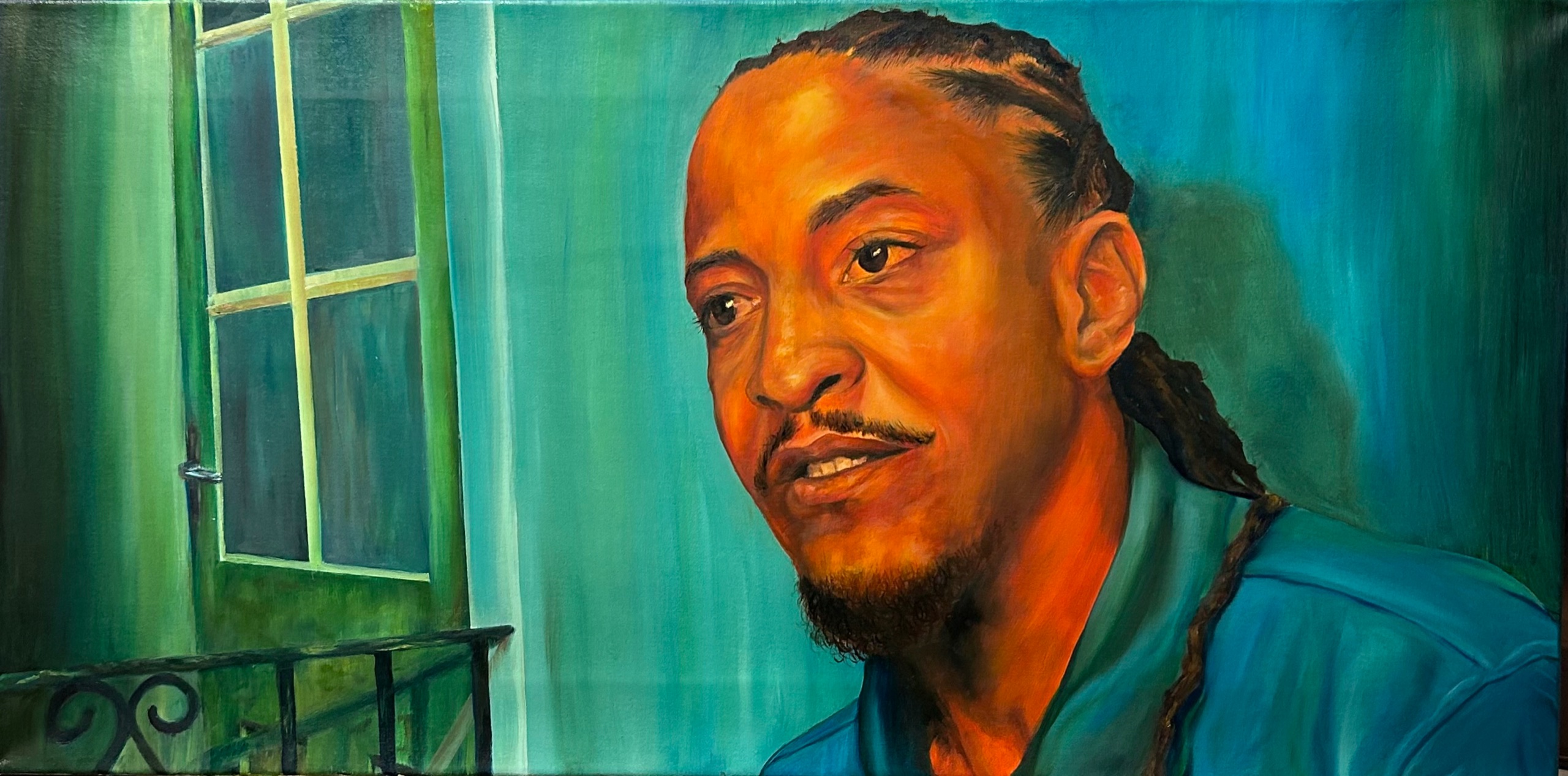 Name Never Known, Oil on Linen, 50 x 100cm, 2024